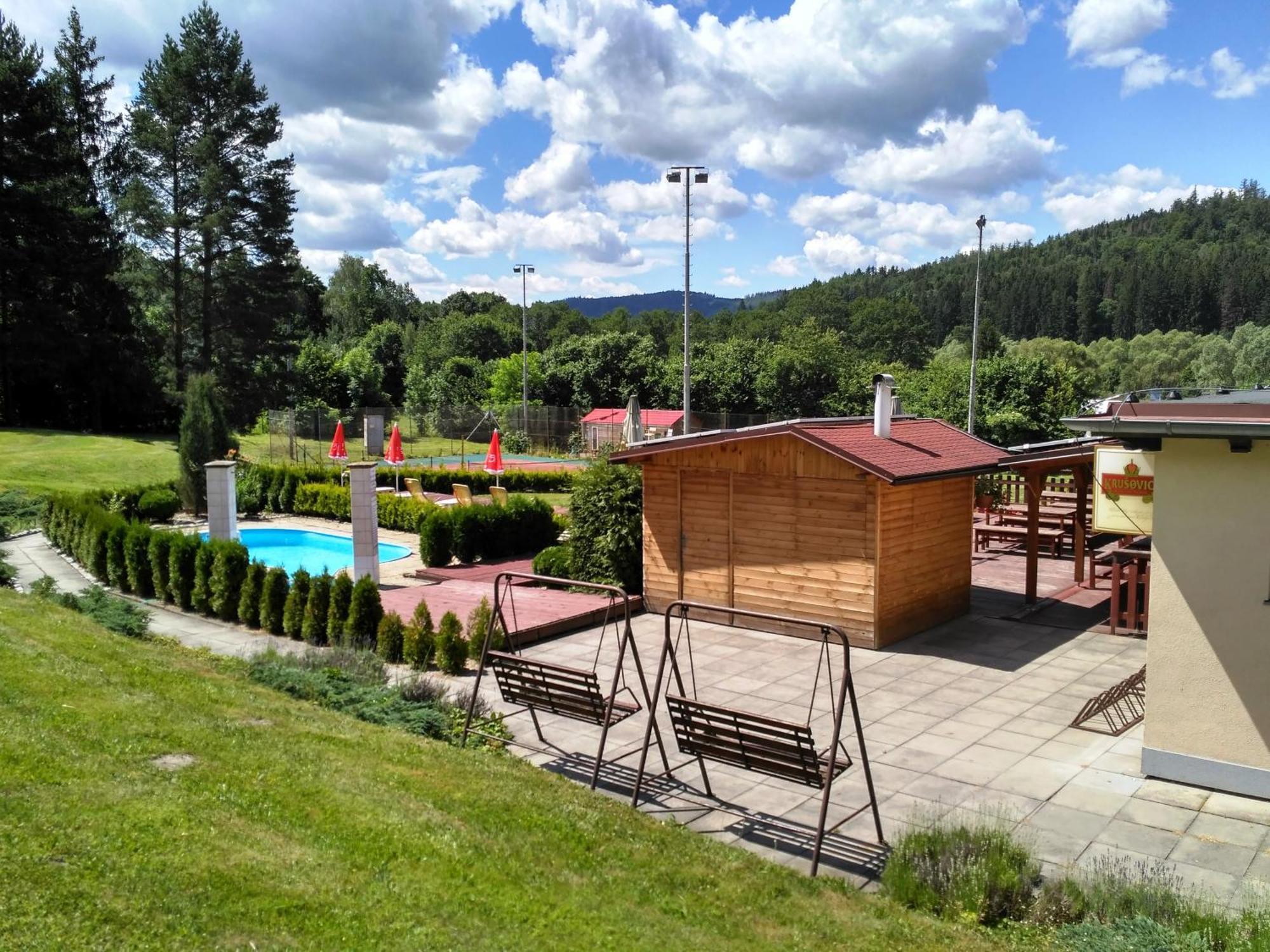 Pension Schaumannuv Dvur Karlovice  Exterior foto